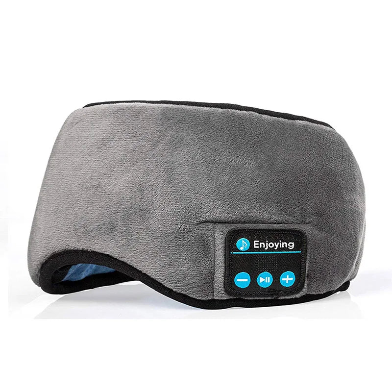 Bluetooth Music Sleeping Eye Mask Headphones Smart Wireless Music Yoga Headband Earphones Soft Elastic Headset for Travel Sleep